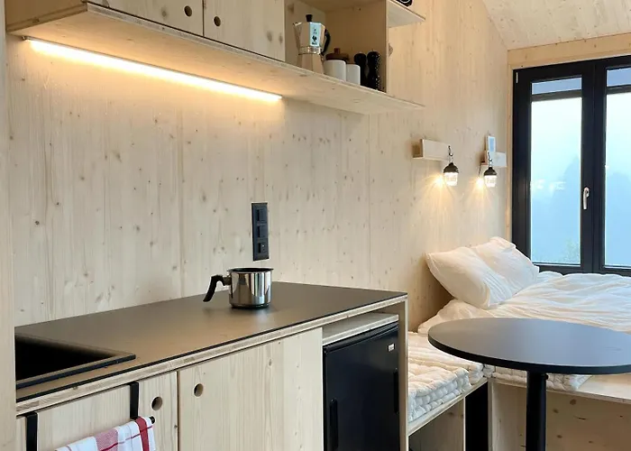 Dom wakacyjny Unbound Tiny House In Lenz Tiefencastel